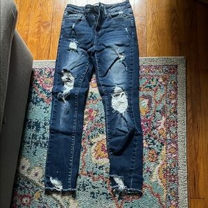 Zenana Outfitters Dark Blue Denim